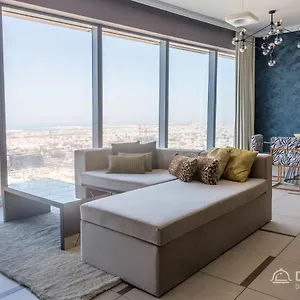  Apartamento Dream - 48 Burj Gate Gulf Views